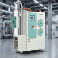 Séchoir de déshumidification compact 3 en 1 à rotor en nid d'abeille pour plastique PET/TPU/PA/PMMA/PBT granulés de résine
