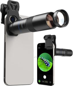 NEW 10X TeleMacro Lens | ED Glass Telephoto + Macro Phone <b>Camera</b> Lens for Traveling, Sports Events - Product Image 1