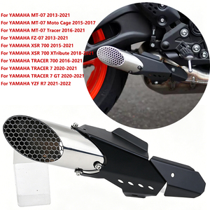 Cache-tuyau d'échappement <span class=keywords><strong>moto</strong></span> 2025 2024 pour YAMAHA YZF R7 MT-07 MT07 Tracer FZ-07 XSR 700 XTribute TRACER700 TRACER 7 GT - Product Image 5
