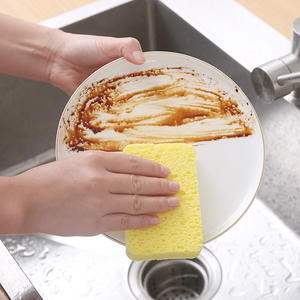 Woxin Clean Tough Messes Kitchen Heavy Duty Non-Scratching Scrub Magic Clean <span class=keywords><strong>Éponge</strong></span>s en cellulose - Product Image 3