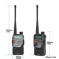 Diskon Setengah Harga Barang Baofeng UV-5RE UV5RE 5W U/V Dual Band Amateur Walkie Talkie dengan Penerimaan Cross Band Radio Analog FM