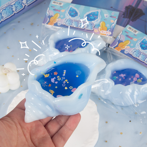 Nouveau jouet anti-stress populaire style océan kawaii : coquillage, queue de sirène, étoile de mer, squishy pour la relaxation et la décompression - Product Image 6