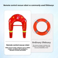 Robot de sauvetage aquatique télécommandé Futureshield, bouée de sauvetage électrique à ailes volantes pour la lutte contre les incendies maritimes