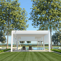Auvent de jardin motorisé rétractable moderne personnalisé en usine, en PVC, imperméable, écologique, pour balcon