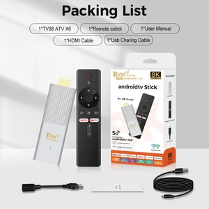 TV98 ATV X6 Android TV Stick 4K 2GB+8GB Reproductor Multimedia Inteligente con Procesador Allwinner H313 - Product Image 4
