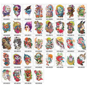 2023 EW stustom allowalloque attoo tictickers ransfer ranemporary Men y omen ateraterproof alalf RM hest High attoo ticticker - Product Image 1