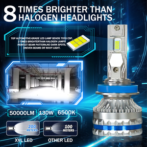 Super brillante S27 130W 68000 Lumenes <span class=keywords><strong>coche</strong></span> LED faros bombilla 6000K CANbus Led <span class=keywords><strong>coche</strong></span> faro bombilla H11 H4 H7 9005 9006 - Product Image 2