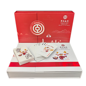 Tùy chỉnh bảng Trò chơi thẻ cho nhãn hiệu riêng nổi tiếng ngân hàng lưu niệm chơi thẻ quà tặng tập sách Hộp Tùy chỉnh thiết kế pokers - Product Image 3