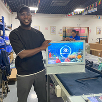 Pantalla LCD de 18.5 y 21.5 Pulgadas para Publicidad en Elevadores, Menú Digital Android, Monitor de Señalización, Reproductor Multimedia