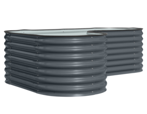 Boîte de jardinière surélevée <span class=keywords><strong>en</strong></span> métal galvanisé pour fleurs potagères - Product Image 2