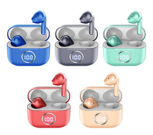 Écouteurs sans fil Bluetooth T49 Type-C avec protection d'écran, Bluetooth 5.0, écouteurs bon marché, <span class=keywords><strong>Airbuds</strong></span> <span class=keywords><strong>Pro</strong></span> ANC, couleur bleue - Product Image 6