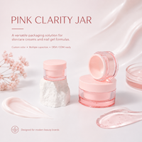 Pot cosmétique en gros d'usine, mini-pots vides de 5g, 15g, 30g, 50g pour crème visage, crème contour des yeux, masque facial, ensemble de soins de la peau, personnalisable OEM