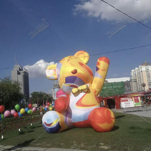 Orso Gonfiabile Pubblicitario Personalizzabile con Luci LED Zhenmei, Modello Gonfiabile per Eventi/Festività e Grandi Inaugurazioni - Product Image 2