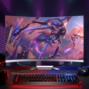 2022 신제품 AIO pc i9 i7 16 gb 베어 본 27 24 인치 게임 터치 스크린 데스크탑 모노 블록 모든 컴퓨터