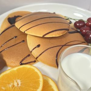 Recette de crêpes Farine prémélangée Home Breakfast Pancake Fruit Egg Vegetable Cake Multigrain Premix Powder Wholesale Bag - Product Image 5