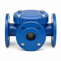 Clapet anti-retour à bride en fonte ductile PN16 pour conduites d'alimentation en eau et de protection incendie