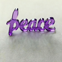 Lettres d'alphabet en plastique découpées au laser 3D personnalisées pour les présentoirs, logo en acrylique, autoportantes, rotatives, portables pour MXG