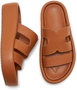 2025 <b>Summer</b> Spring New Fashion Lightweight Disposable Waterproof Arch Support Flat Thick Sole Sandals Large Size 36-43 - Product Image 2