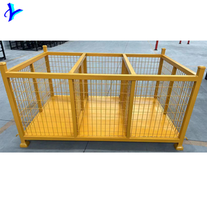 Thép <span class=keywords><strong>Stackable</strong></span> lưu trữ lồng container Pallet - Product Image 1