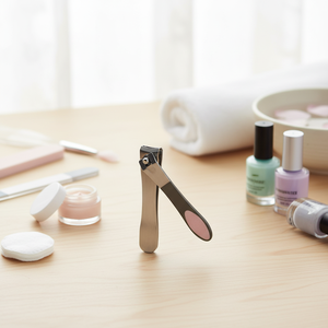 Coupe-ongles professionnel ergonomique K-Beauty, durable, en acier inoxydable, taille moyenne, tranchant, pour manucure et pédicure, couleur unie - Product Image 3