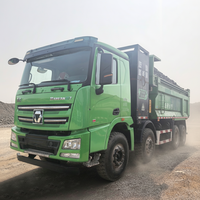 Б/у самосвал SINOTRUK HOWO 8X4 с левым рулем, дизельный, МКПП, двигатель Weichai, Евро-2, грузоподъемность 41-50 т