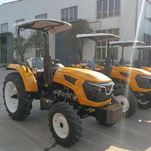 Tractores chinos de 50-70HP con capota amarilla para uso agrícola. - Product Image 2