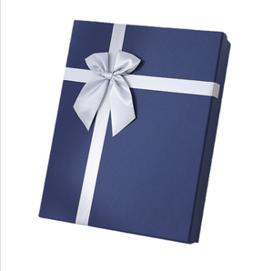 Factory customized luxury Bronzing glossy film mother s day gift boxes packaging with ribbon