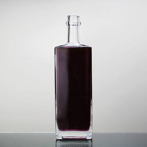 Meilleur <span class=keywords><strong>prix</strong></span> pour les bouteilles en verre pour spiritueux, liqueur, <span class=keywords><strong>vodka</strong></span>, 250 ml, 500 ml, 750 ml, 1 L, avec bouchon en liège pour la tequila - Product Image 1