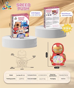 Console de jeu 3D Whack-a-Mole transfrontalière à réaction rapide, jouet pour enfants en plastique anti-stress, puzzle, jeu de tir à la souris, modèle pionnier - Product Image 6