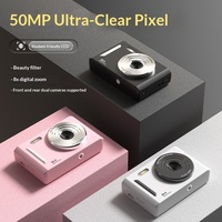 Kamera M26 HD Digital Kamera Siswa Kompak Portabel Sensor CMOS Stabilisasi Gambar Elektronik Zoom Optik 7x+ Layar 2-3"