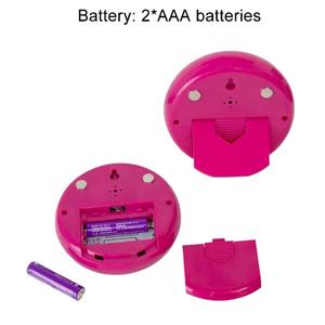 Minuterie de cuisine numérique en plastique avec batterie magnétique, écran LCD rond, moniteur de température/hygromètre, écran tactile, rétroéclairage, rappel de cuisson, exercice - Product Image 5