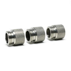 Silenziatore Pneumatico in Acciaio Inossidabile 316L Sinterizzato per Riduzione del Rumore di Valvole dell'Aria e Compressori - Product Image 2