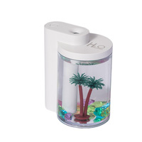 Humidificateur d'ambiance USB Mini Love Water Micro-paysage, atomiseur silencieux à grande capacité avec minuterie