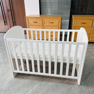 Cunas para Bebés 3 en 1, No Tóxicas, Multifuncionales, Diseño Europeo, Cama de Madera Maciza, Segura para Niños en el Dormitorio o la Escuela - Product Image 3