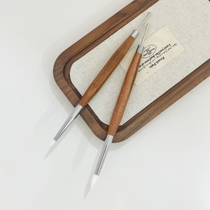 Stylo de gaufrage à double tête pour nail art, outil de sculpture d'ongles, avec logo personnalisable sur manche en bois – Meilleures ventes - Product Image 5
