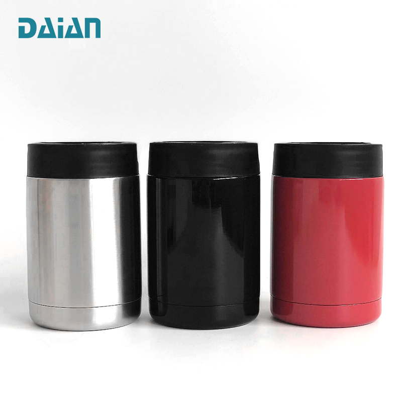 Горячая Распродажа, вакуумная банка для пива из нержавеющей стали, изоляционный охладитель, держатель 12 унций