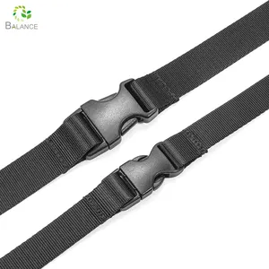 Heavy Duty Backpack Chest Webbing Strap Adjustable Shoulder Belt Strap With Quick Release Buckle