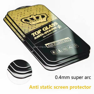 Protecteur et housses de protection pour téléphone portable en verre trempé dur Esd de 0.4mm de haut et étanche en aluminium pour film de téléphone <span class=keywords><strong>Redmi</strong></span> - Product Image 5