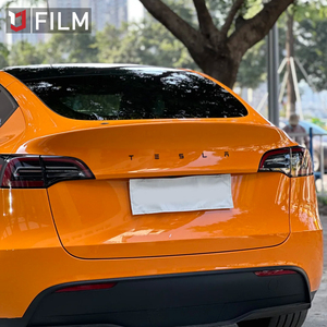 Film adhésif pour voiture YAJIU Super Gloss Mclaren Orange Wrap <span class=keywords><strong>Vinyl</strong></span> Hight Gloss, <span class=keywords><strong>papier</strong></span> d'emballage pour voiture, échantillon gratuit, film adhésif à effet de changement de couleur - Product Image 6