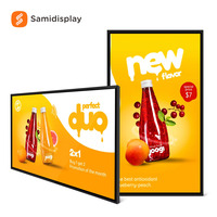 Affichage numérique personnalisé pour intérieur de 27 pouces - Menu numérique pour la vente au détail - Personnalisation Android - Écran publicitaire HDMI-IN