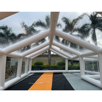 Dôme gonflable de piscine de couverture de piscine de produit nouveau de 12X8m pour la piscine extérieure