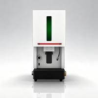 Machine de marquage laser à fibre fermée 20W CNC AI DST pour gravure sur métal, logo, code QR, numéro de série, haute précision industrielle