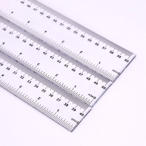 Trẻ em lớp học thước kẻ cm và inch 20cm 30 cm 40cm 50cm 60cm Công cụ soạn thảo cho văn phòng nhà trường người lớn học sinh - Product Image 5