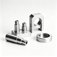 Pièces en alliage d'aluminium usinées CNC industrielles sur mesure à 5 axes, usinage CNC, pièces métalliques en acier inoxydable