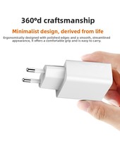 Adaptateur secteur USB 5V 2A 10W QC2.0 avec prise EU, chargeur de bureau universel pour téléphone portable, montre intelligente et écouteurs - Écologique