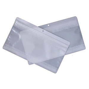 Großhandel Maßgefertigte Kleine Standbeutel Recycelbare <span class=keywords><strong>PET</strong></span>/CPP Reißverschlussbeutel Tiefdruck Oberflächenbehandlung für Kosmetik Schmuck Ringe - Product Image 6