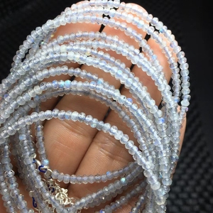 Bracelet <span class=keywords><strong>de</strong></span> perles <span class=keywords><strong>de</strong></span> cristaux <span class=keywords><strong>de</strong></span> haute qualité Bracelet en <span class=keywords><strong>pierre</strong></span> <span class=keywords><strong>de</strong></span> <span class=keywords><strong>lune</strong></span> <span class=keywords><strong>de</strong></span> 3mm perle en vrac pour la fabrication <span class=keywords><strong>de</strong></span> bijoux - Product Image 1