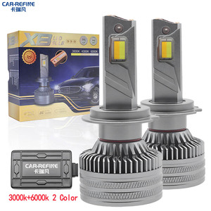 <span class=keywords><strong>X8</strong></span>ปรับแต่งไฟหน้ารถแบบใหม่หลอดไฟ LED 880 200W สำหรับรถยนต์40000LM H7 H4 H11 9005 9006หลอดไฟ LED H7ไฟหน้า LED - Product Image 1