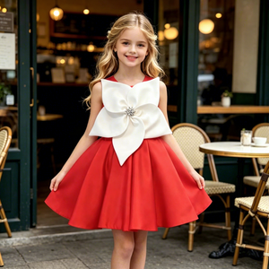 <span class=keywords><strong>Abiti</strong></span> Estivi da Compleanno per Bambina, Vestito da <span class=keywords><strong>Principessa</strong></span> per Matrimonio, Grazioso Abito da Festa per Bambine dai 2 ai 10 Anni - Product Image 2