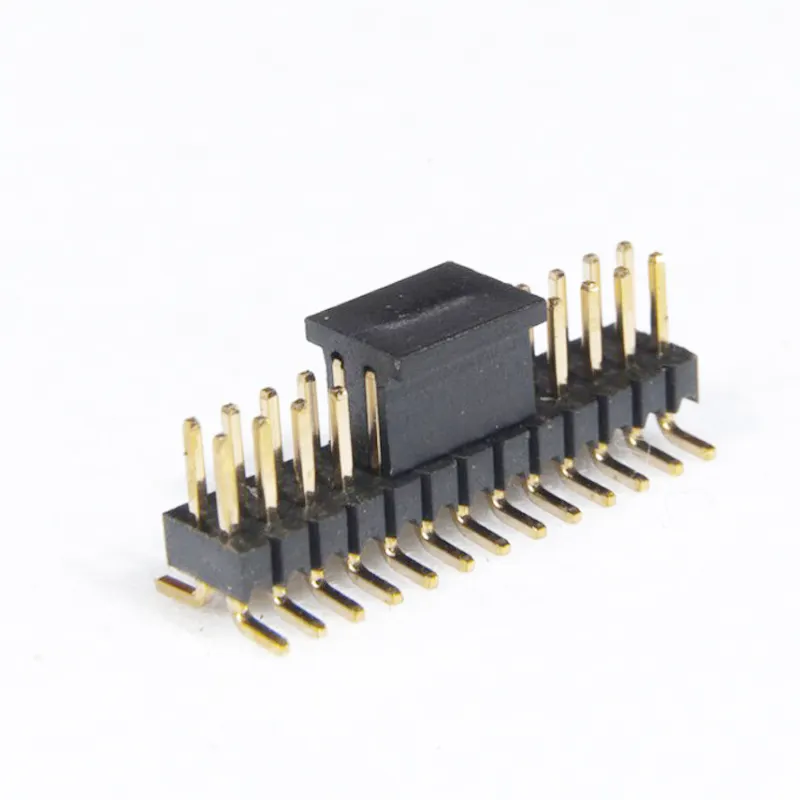1.0/1.27/2.0/2.54mm Pitch Vertical Right Angle Single Double Rows Pin Header Connector Smt Male Female Pin